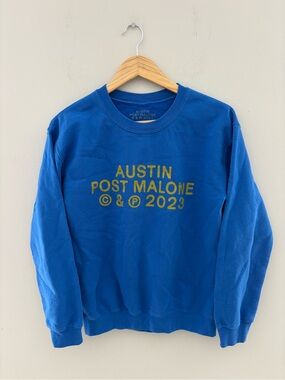 Austin Post Malone 2023 "If Y'all Weren't Here, I'd Be Crying" Tour Crewneck
